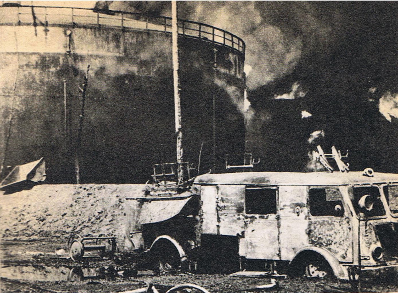 Pożar w rafinerii w Czechowicach-Dziedzicach (1971): apokalipsa w sercu miasta