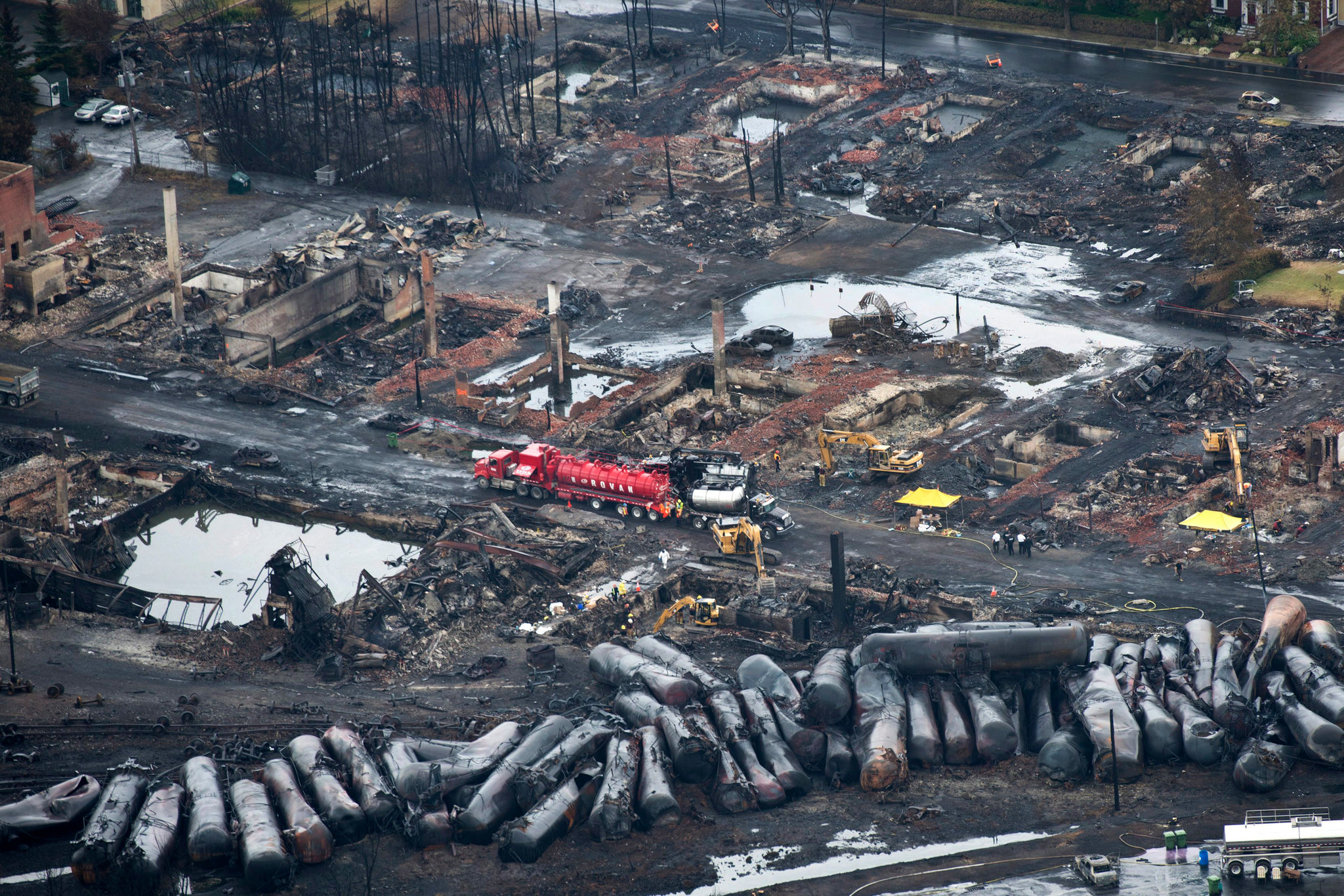 Katastrofa w Lac-Mégantic (2013): noc, która strawiła część miasta